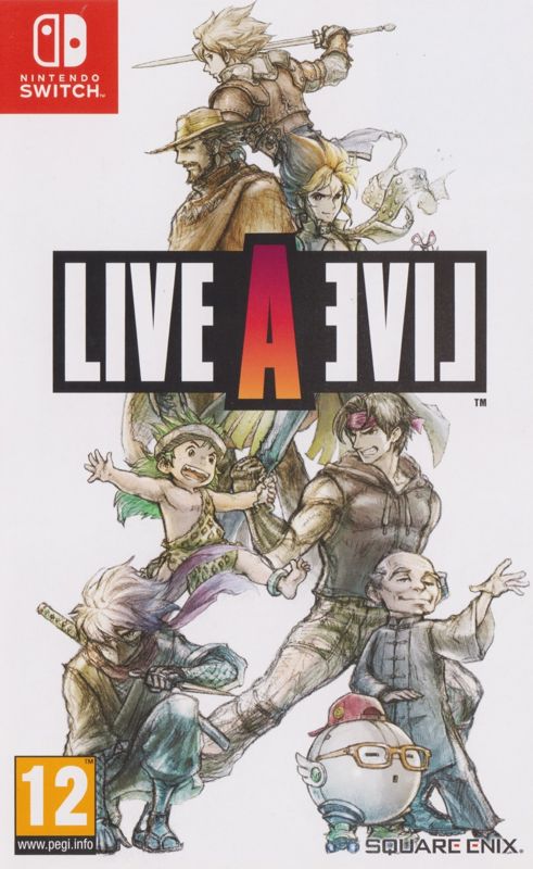 Live A Live Collector's Edition box art for Nintendo Switch